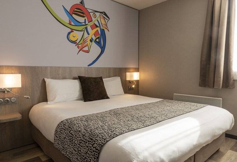 Номер Стандарт, The Originals City, Hôtel La Terrasse, Tours Nord