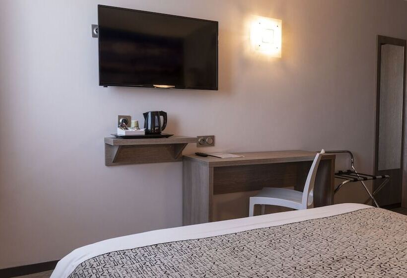 Номер Стандарт, The Originals City, Hôtel La Terrasse, Tours Nord