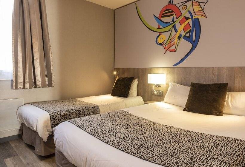 Номер Стандарт Трехместный, The Originals City, Hôtel La Terrasse, Tours Nord