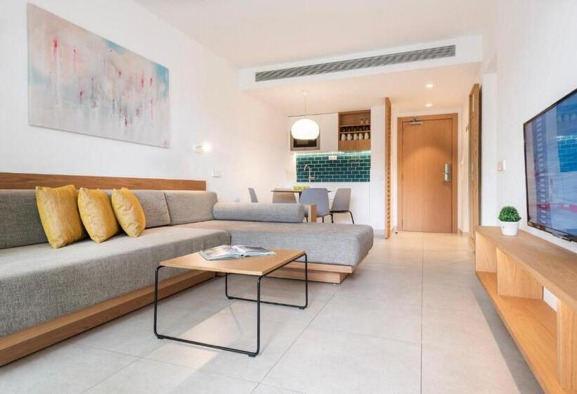 آپارتمان سوپریور 1 خوابه با چشم‌انداز دریا, Inturotel Cala Azul
