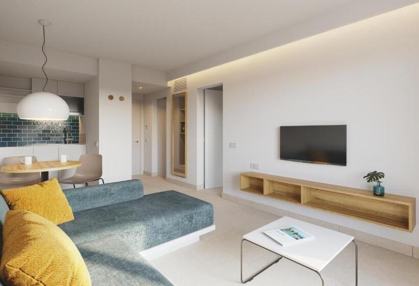 آپارتمان سوپریور 1 خوابه با چشم‌انداز دریا, Inturotel Cala Azul