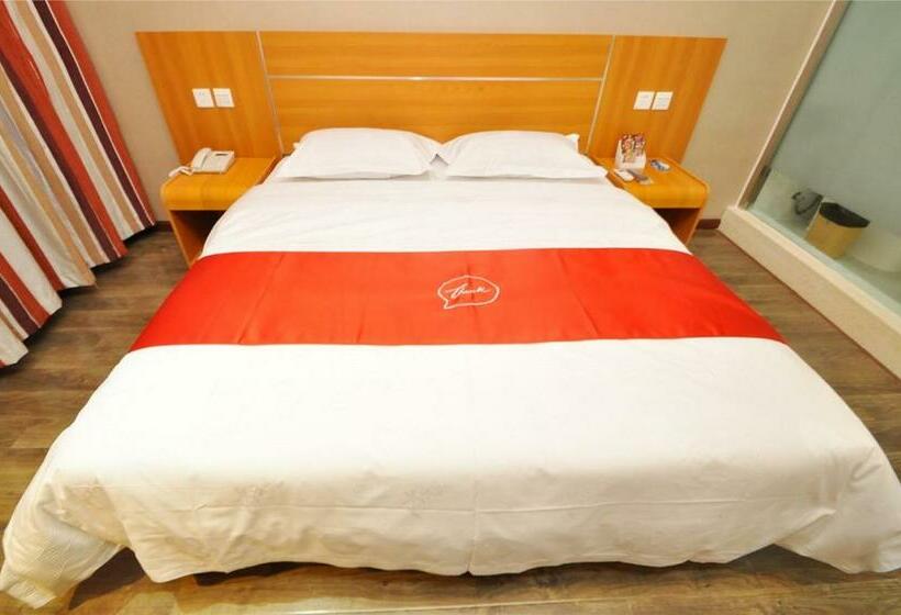 اتاق استاندارد, Thank Inn Chain Hotel Lanshan District Baishahu Town