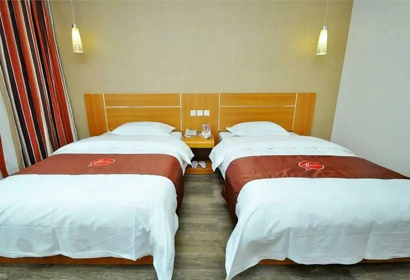 اتاق استاندارد, Thank Inn Chain Hotel Lanshan District Baishahu Town