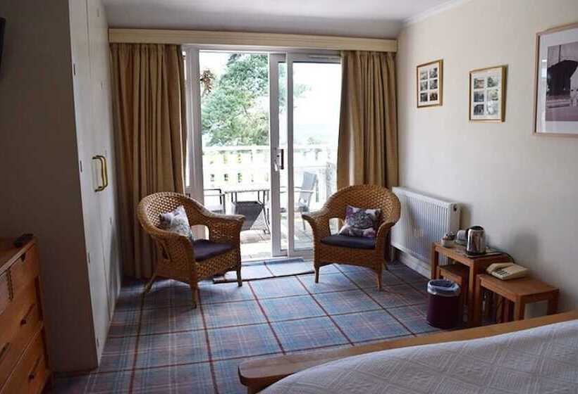 带海景的带双人床的标准间, Knoll House