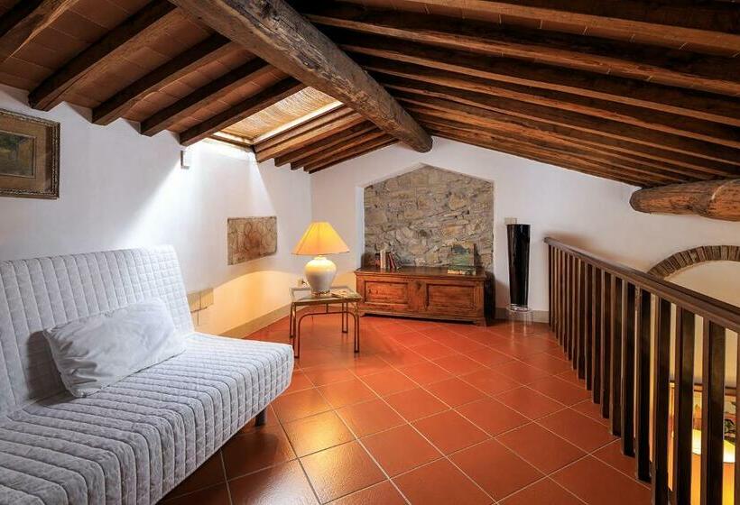 침실 2개 아파트, Le Filigare Winery & Accomodation In Chianti