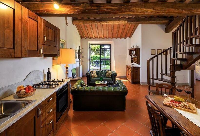 ２ベッドルームアパートメント, Le Filigare Winery & Accomodation In Chianti