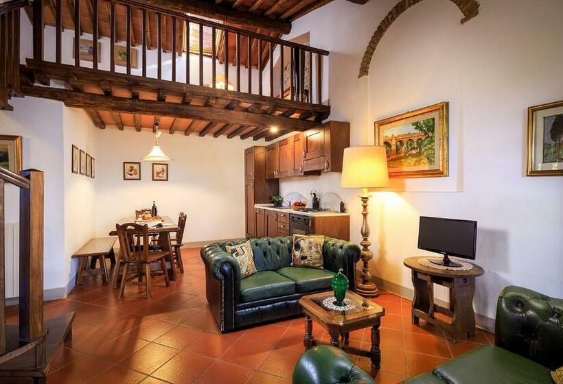 ２ベッドルームアパートメント, Le Filigare Winery & Accomodation In Chianti