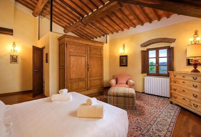 1ベッドルームのデラックスアパートメント, Le Filigare Winery & Accomodation In Chianti