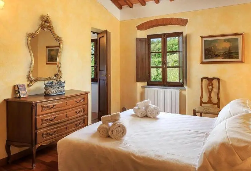 1ベッドルームのデラックスアパートメント, Le Filigare Winery & Accomodation In Chianti
