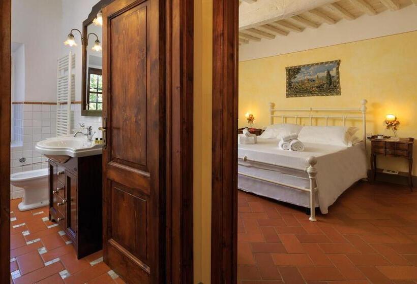 침실 1개 아파트, Le Filigare Winery & Accomodation In Chianti
