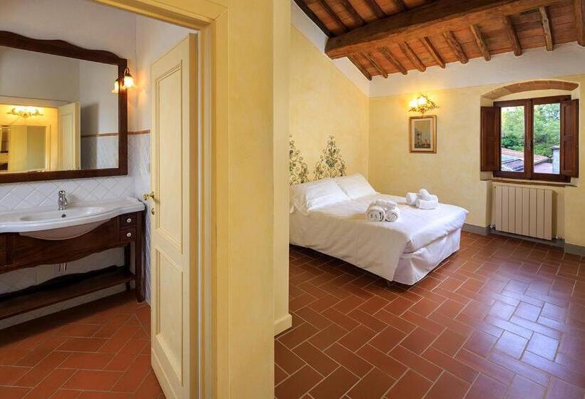 침실 1개 아파트, Le Filigare Winery & Accomodation In Chianti