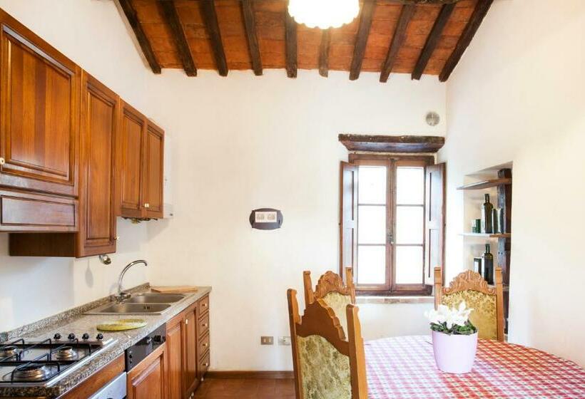 شقة غرفتين, Agriturismo La Capacciola