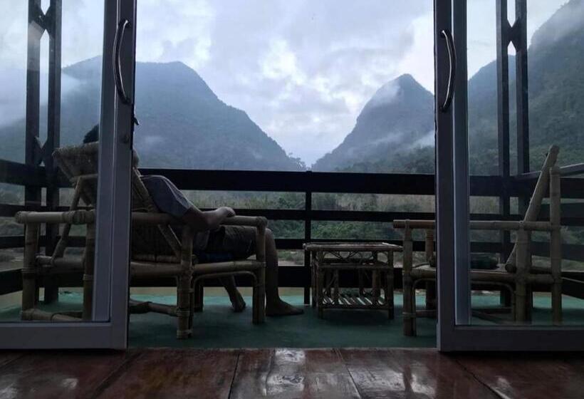 스탠다드 룸 산 전망, Ning Ning Guesthouse