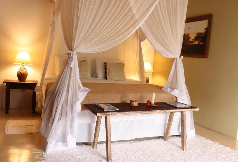 套房带泳池景, Pousada Casa Das Janas Trancoso