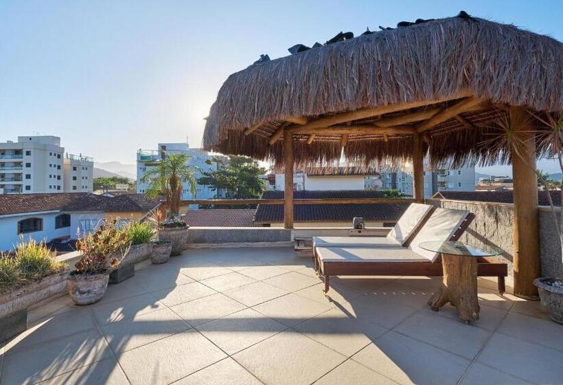 סוויטה עם טרסה, Pousada Ubatuba Flats