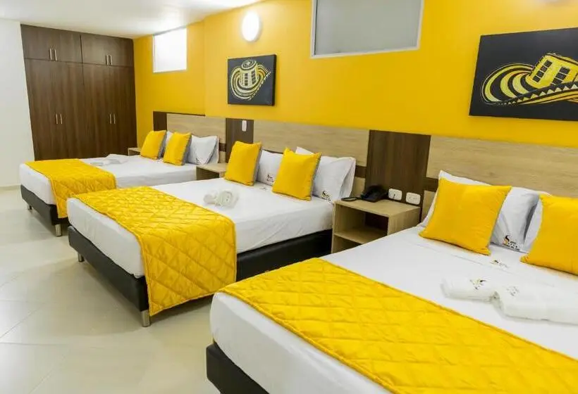 اتاق استاندارد چهار تخته, Sabana Del Sinu By Geh Suites