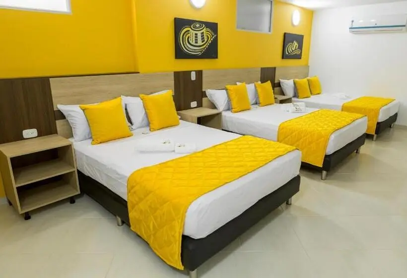اتاق استاندارد چهار تخته, Sabana Del Sinu By Geh Suites