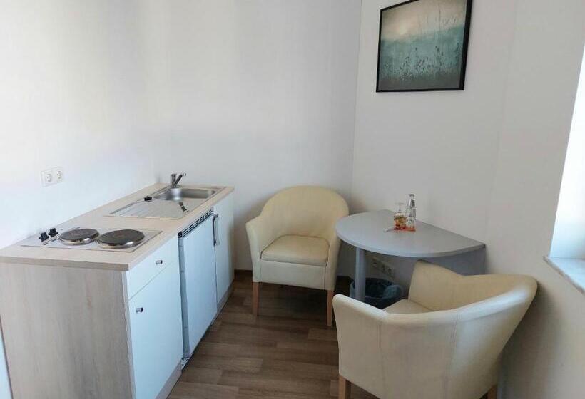 스탠다드 발코니 스튜디오, Gästehaus Langhammer