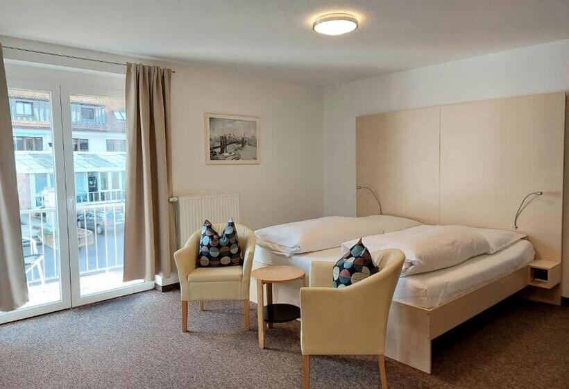 스탠다드 발코니 스튜디오, Gästehaus Langhammer