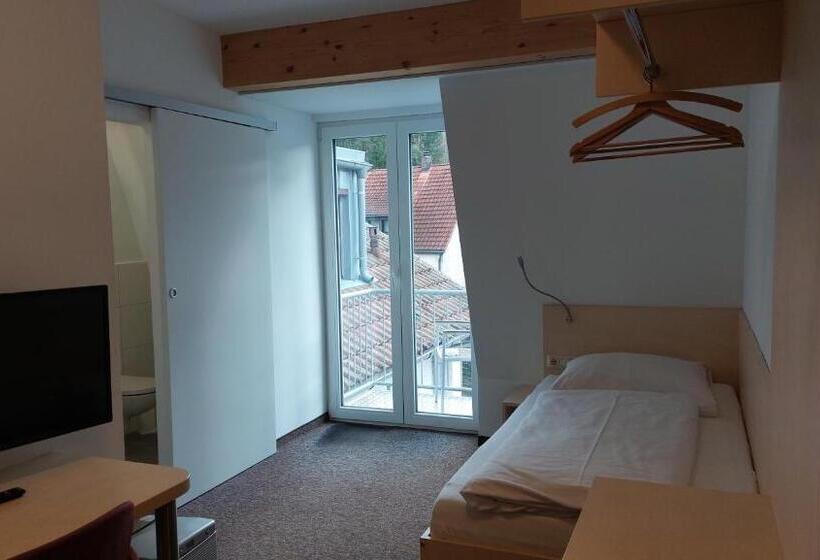 발코니 스탠다드 싱글 룸, Gästehaus Langhammer