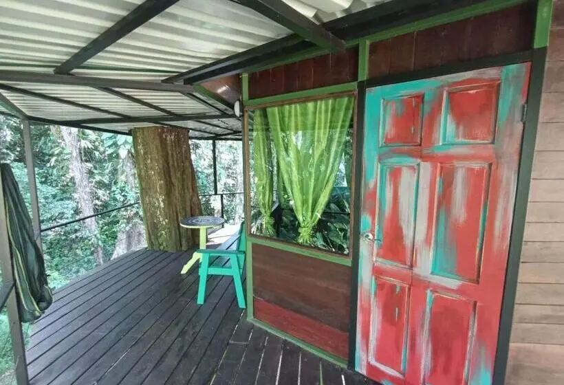 テラス付きスタンダードルーム, Finca Valeria Treehouses Glamping