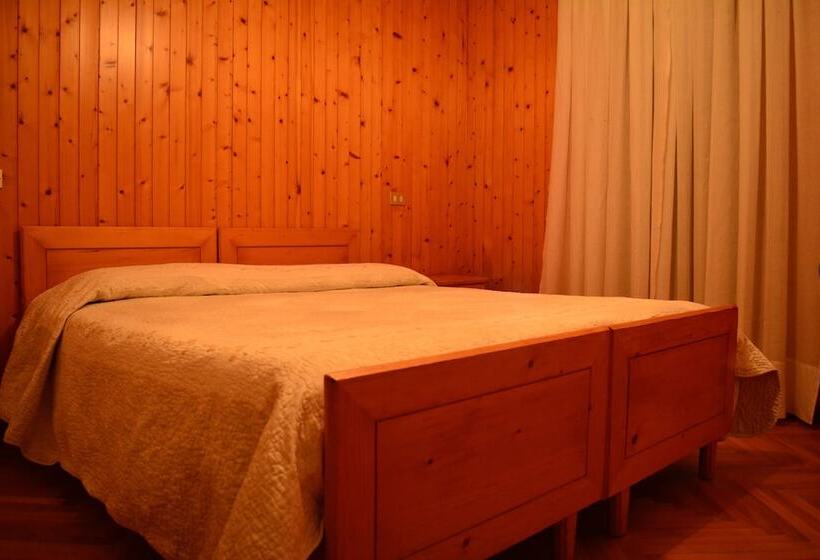 ‫غرفة فردية مزودة بتراس, Albergo Alpina