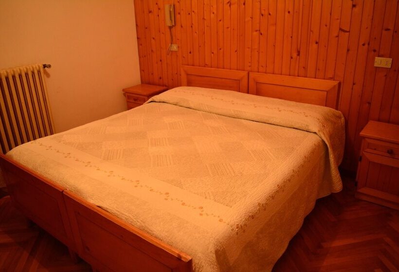 ‫غرفة فردية مزودة بتراس, Albergo Alpina