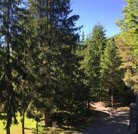Perhehuone Puutarhanäkymä, Slide Mountain Forest House