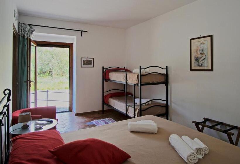 חדר סטנדרט לארבעה, B&b Al Casalicchio