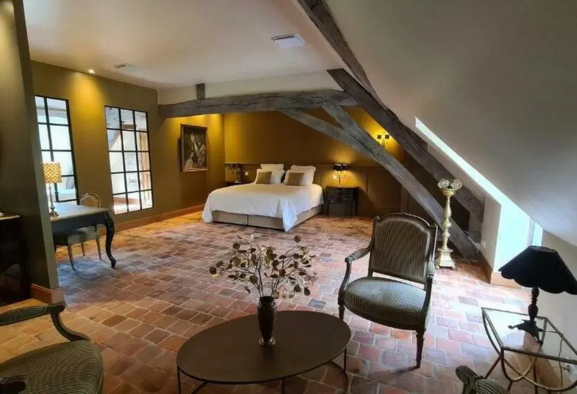 キングサイズベッドのスイートルーム, Domaine De La Blonnerie