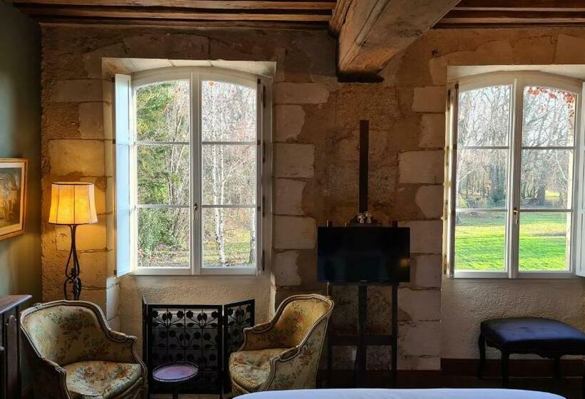 غرفة ديلوكس سرير كينج, Domaine De La Blonnerie