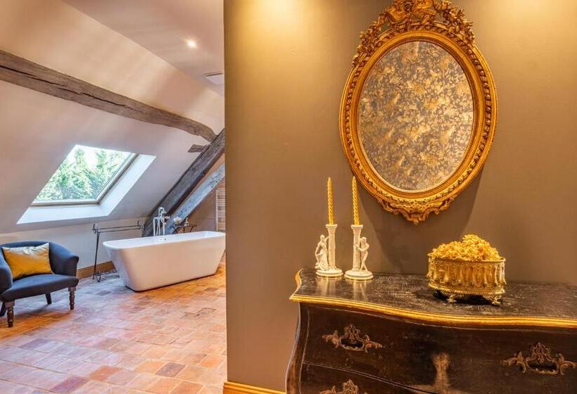 מיטת קינג בסוויטה, Domaine De La Blonnerie