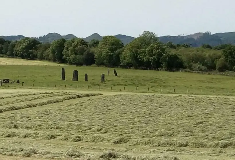 キングサイズベッドのデラックスルーム, Dunchraigaig House