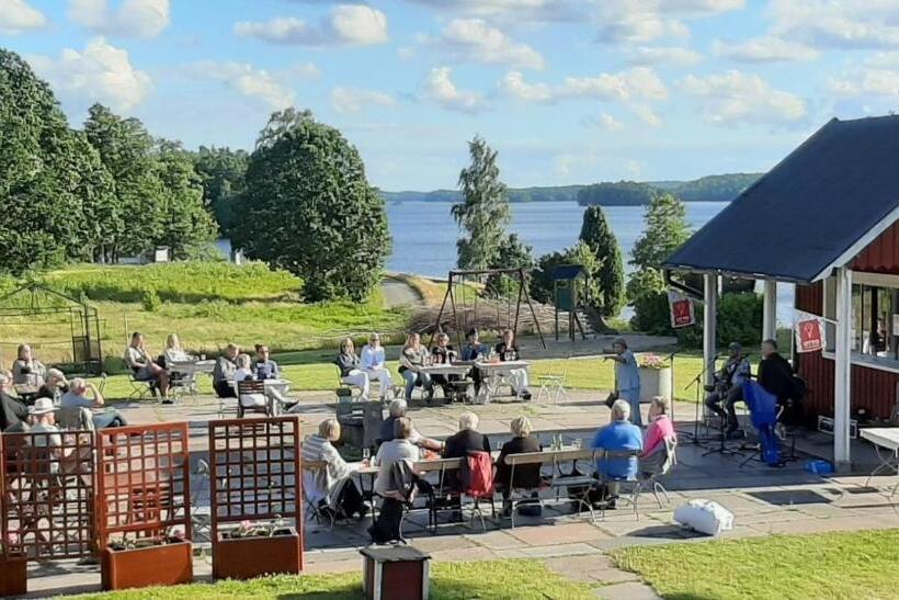 标准间带湖景, Breanäs Hotell