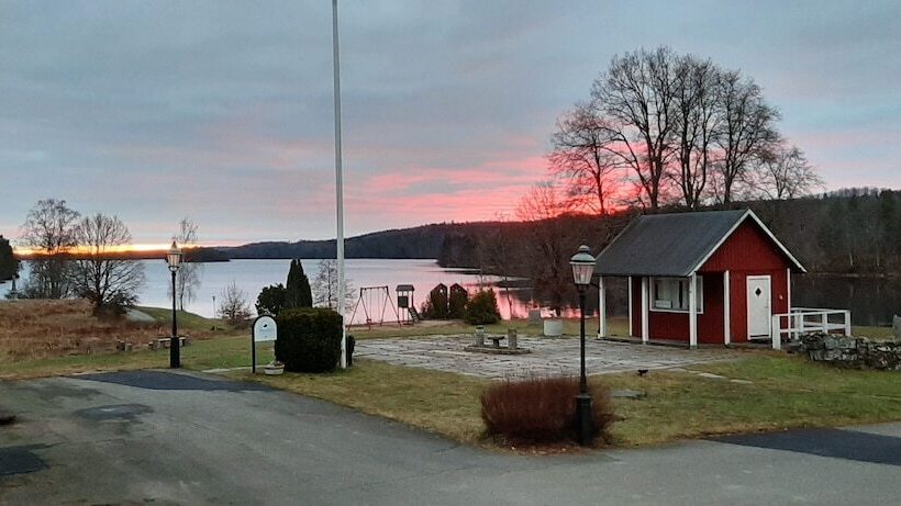 标准间带湖景, Breanäs Hotell