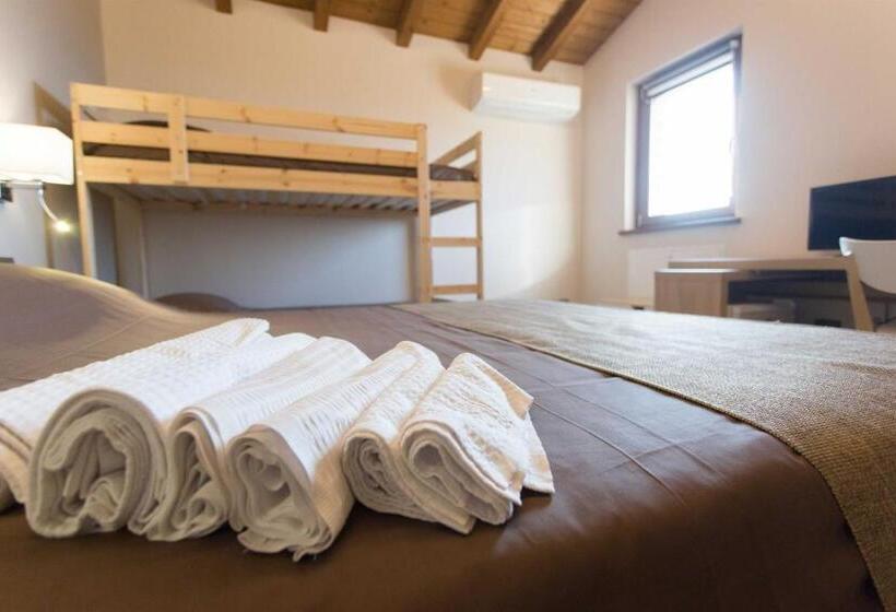 スタンダード4人部屋, Ca' Del Passero B&b