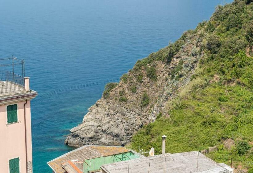 스탠다드 스튜디오 바다 전망, Affittacamere Arbasia De Ma, Terre Marine