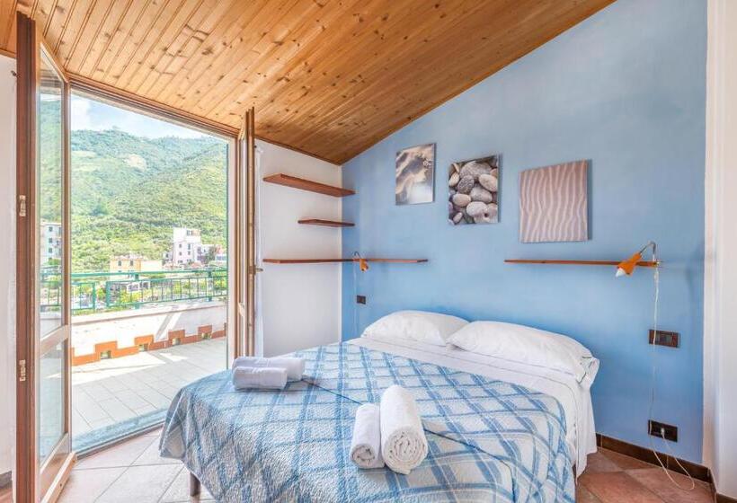 带海景的标准工作室, Affittacamere Arbasia De Ma, Terre Marine