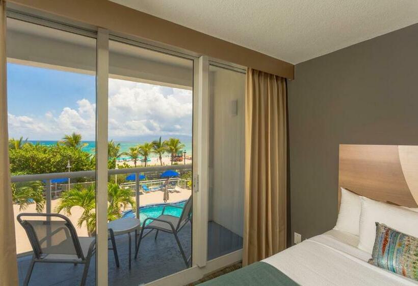 带大床的标准间, Best Western Plus Atlantic Beach Resort