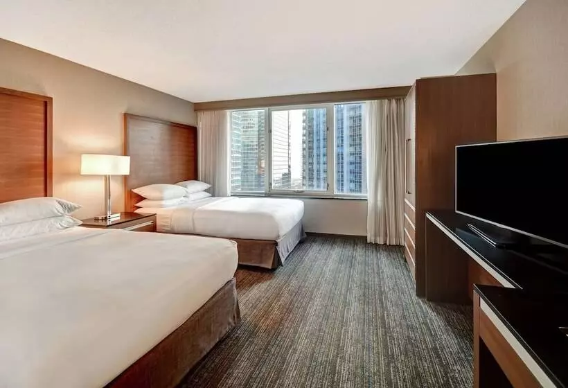 Sviitti Kaupungin Näkemystä, Embassy Suites By Hilton Chicago Downtown Magnificent Mile
