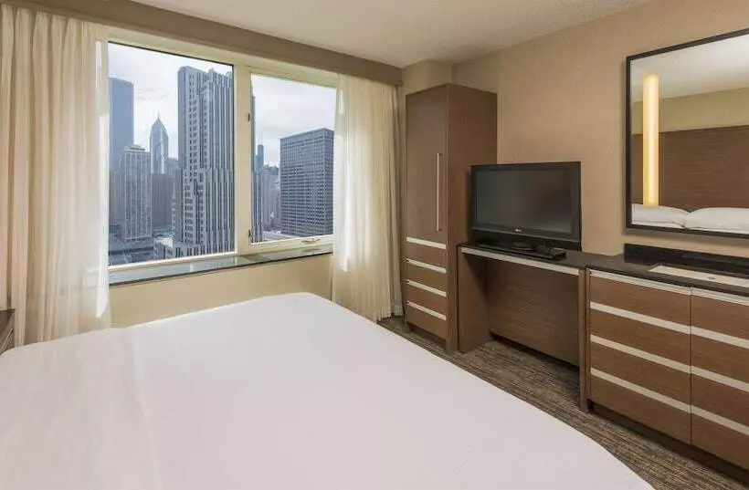Sviitti Kaupungin Näkemystä, Embassy Suites By Hilton Chicago Downtown Magnificent Mile