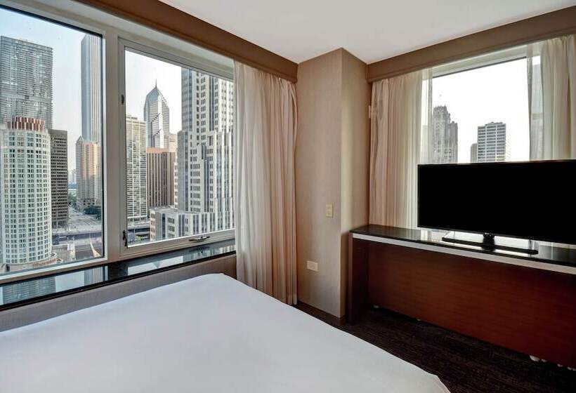 جناح مطل على المدينة, Embassy Suites By Hilton Chicago Downtown Magnificent Mile