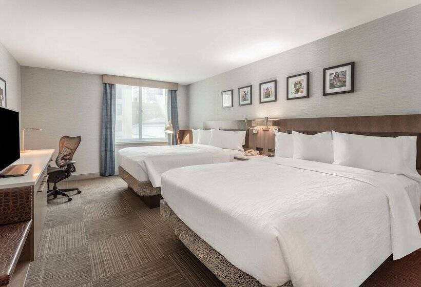 身障者適用ジュニアスイートルーム, Hilton Garden Inn Philadelphia Center City