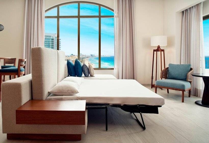 جناح مطلّ علي البحر, Jw Marriott Cancun Resort & Spa