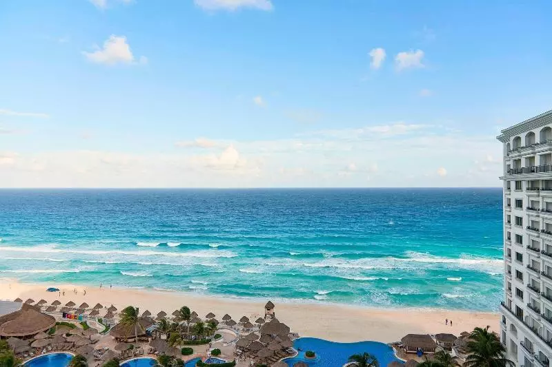 オーシャンビューのプレミアムルーム。, Jw Marriott Cancun Resort & Spa