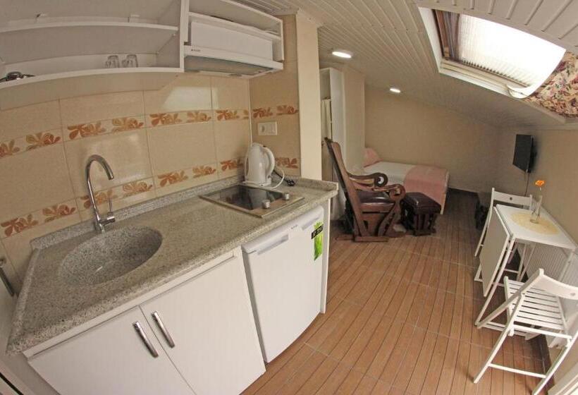 غرفة قياسية ثلاثية مزودة بتراس, Ede Apart Otel