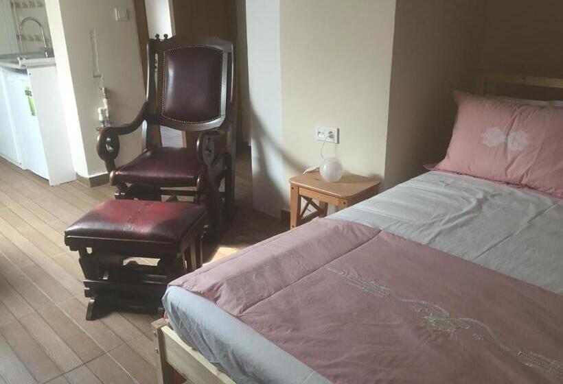 غرفة قياسية ثلاثية مزودة بتراس, Ede Apart Otel