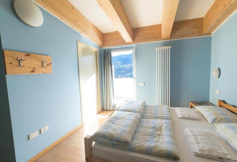 4인용 스탠다드 룸, Hostel L Ost Ostello Di Grumes