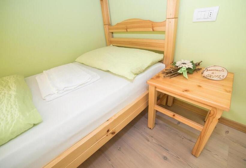 스탠다드 트리플 발코니 룸, Hostel L Ost Ostello Di Grumes