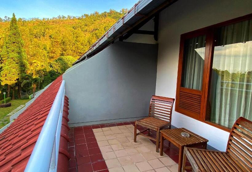 חדר דלוקס עם מרפסת, Grand Whiz Hotel Bromo